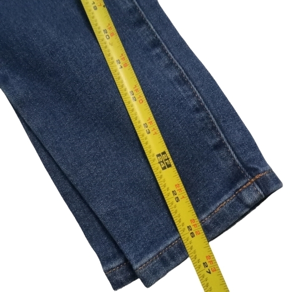 Everlane High Rise Blue Gift Able Ankle Skinny Jean Size 23 - Picture 4 of 7